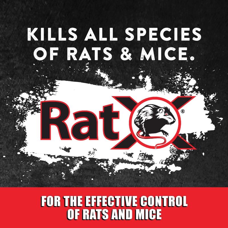 RatX Non-Toxic Bait Pellets For Mice and Rats 6 oz 2 pk