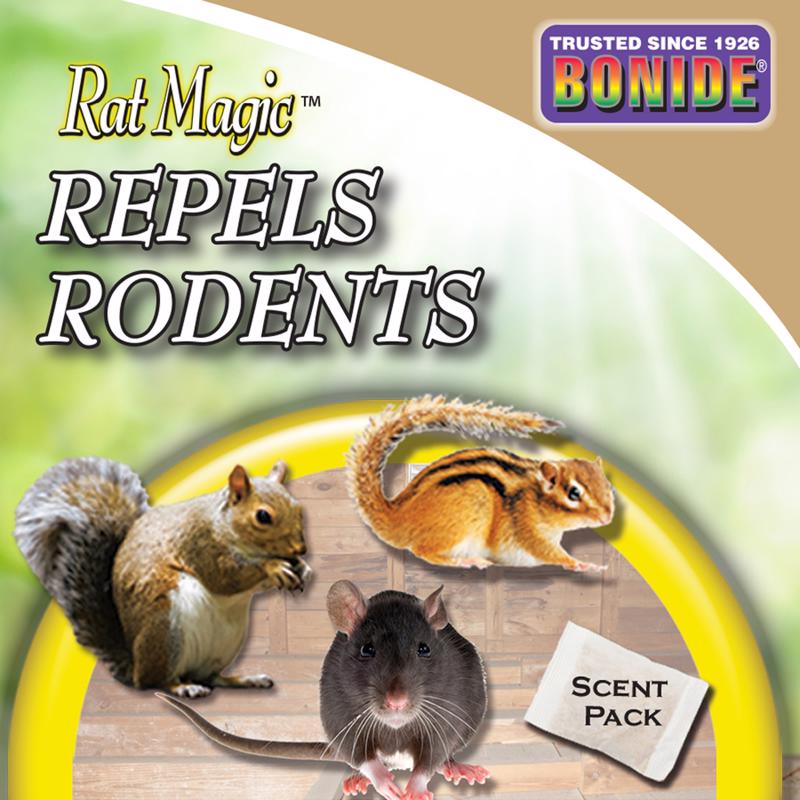 Bonide Rat Magic Animal Repellent Scent Pouch For Rodents 6 oz