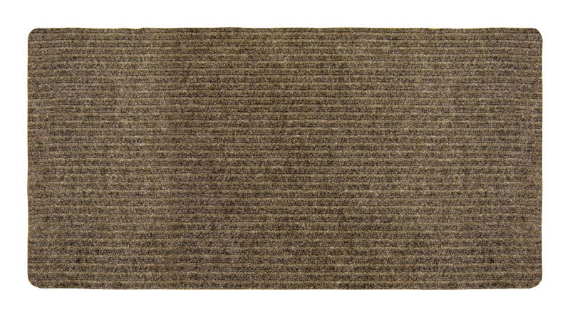 Multy Home Concord 60 in. L X 24 in. W Tan Polyester/Vinyl Utility Mat