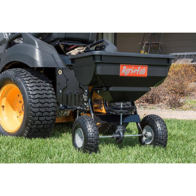 Agri-Fab 120 in. W Tow Behind Spreader For Fertilizer/Ice Melt/Seed 85 lb. cap.