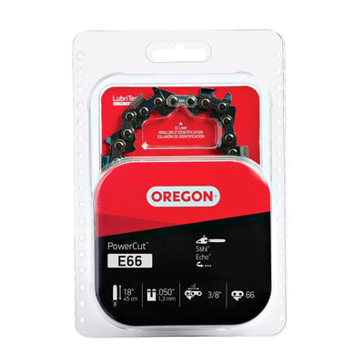 Oregon PowerCut E66 18 in. 66 links Chainsaw Chain