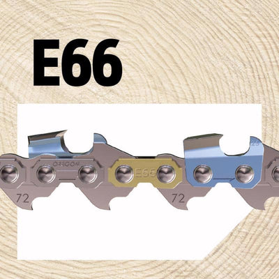 Oregon PowerCut E66 18 in. 66 links Chainsaw Chain