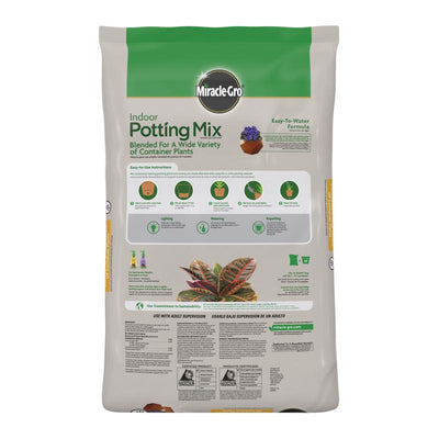 Miracle-Gro Indoor Plant Potting Soil 16 qt