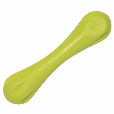 West Paw Zogoflex Green Plastic Hurley Bone Chew Dog Toy Large in. 1 pk