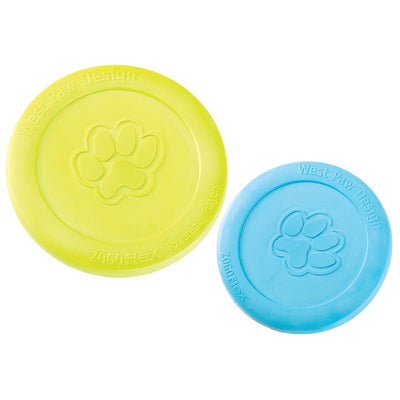 West Paw Zogoflex Orange Plastic Zisc Disc Frisbee Large in. 1 pk