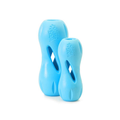 West Paw Zogoflex Blue Plastic Qwizl Dog Treat Toy/Dispenser Small 1 pk