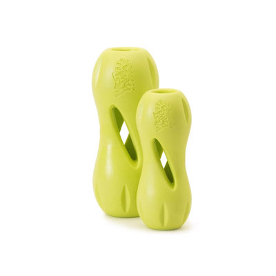 West Paw Zogoflex Green Plastic Qwizl Dog Treat Toy/Dispenser Small in. 1 pk