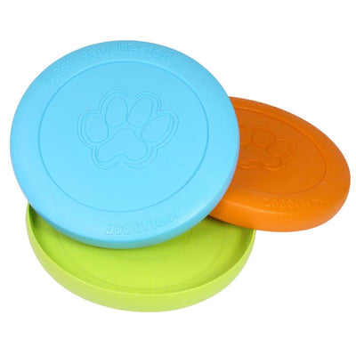 West Paw Zogoflex Orange Plastic Zisc Disc Frisbee Small 1 pk