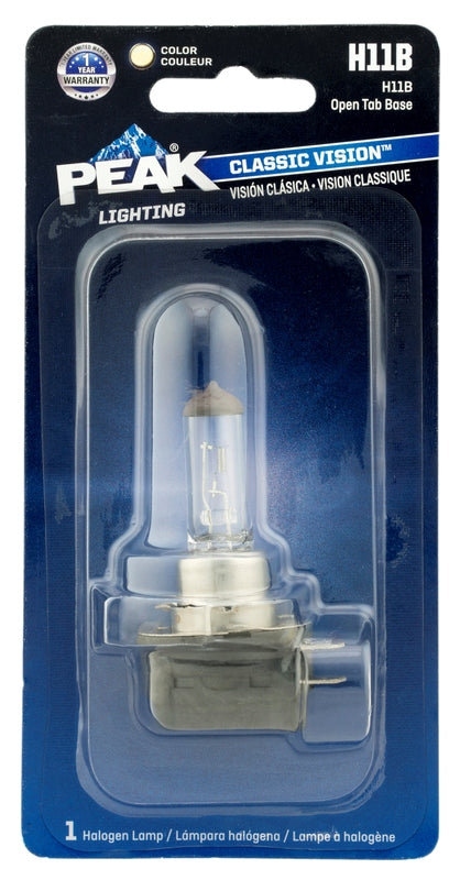 Peak Classic Vision Halogen High/Low Beam Automotive Bulb H11B