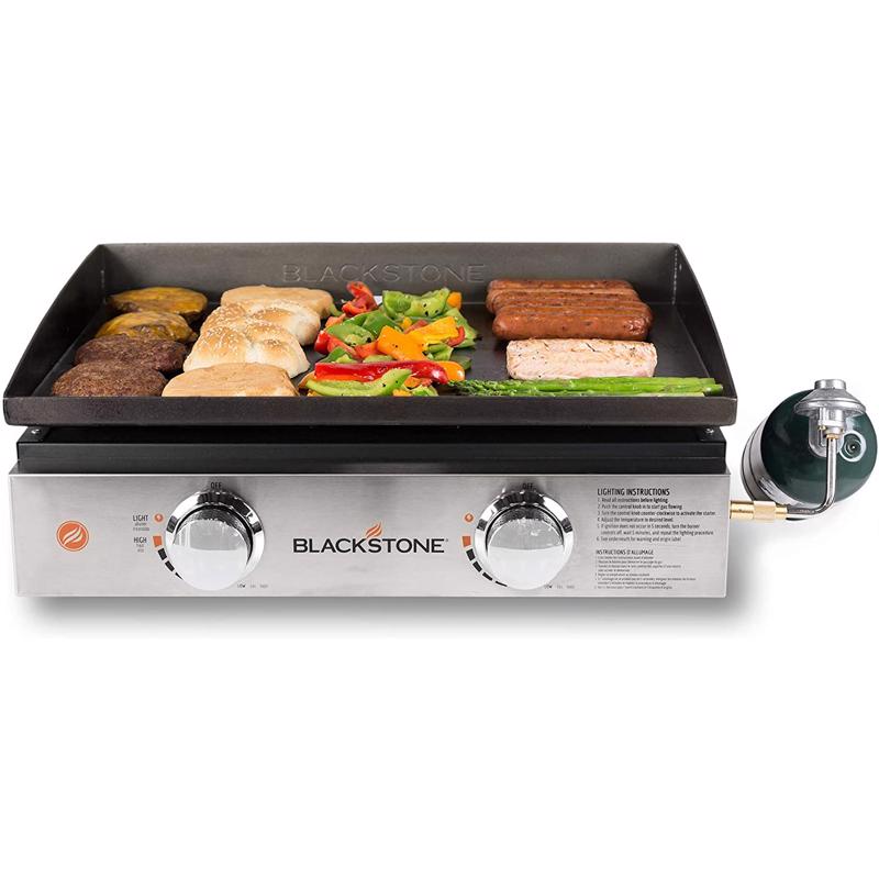 Blackstone 22 in. W Steel Nonstick Surface Tabletop Griddle