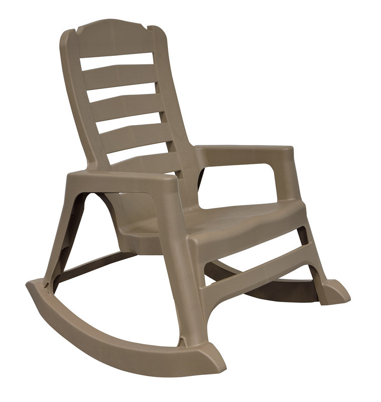 Adams Big Easy Portobello Polypropylene Frame Rocking Chair