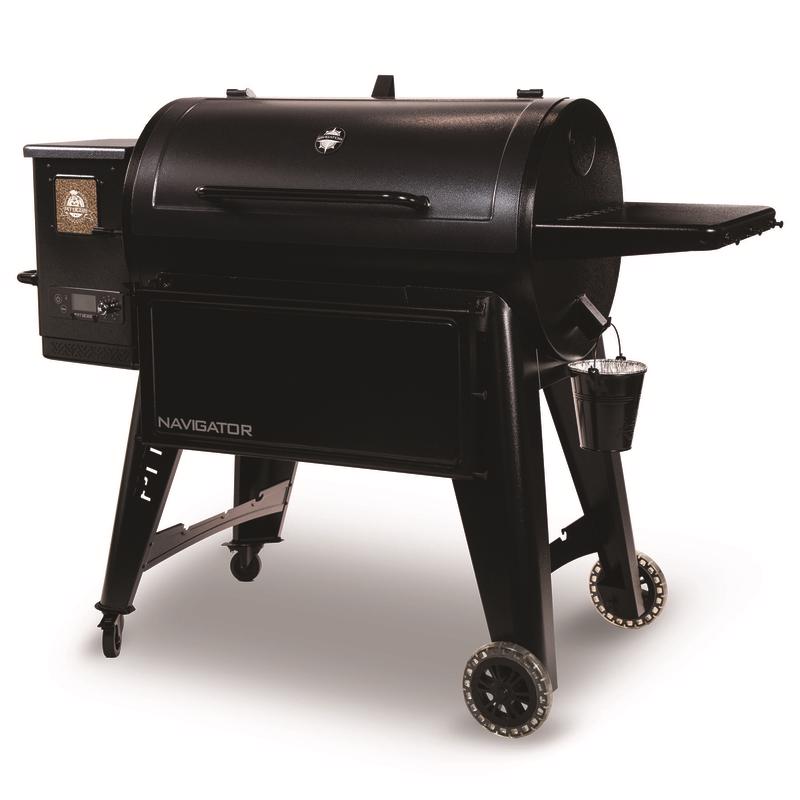 Pit Boss Navigator 1150G Wood Pellet Grill and Smoker Black