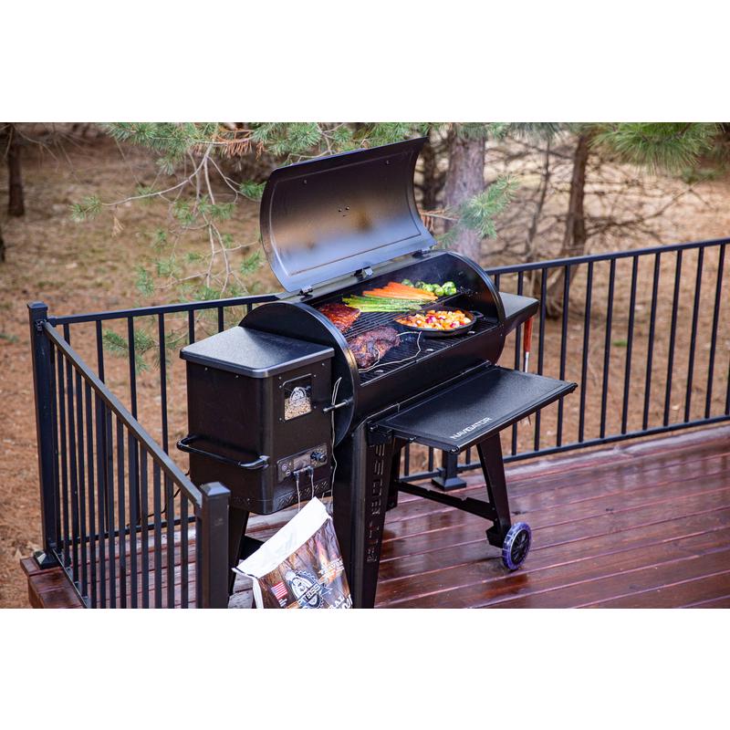 Pit Boss Navigator 1150G Wood Pellet Grill and Smoker Black