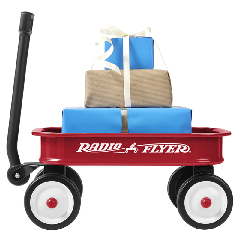 Radio Flyer Toy Wagon Steel Black/Red