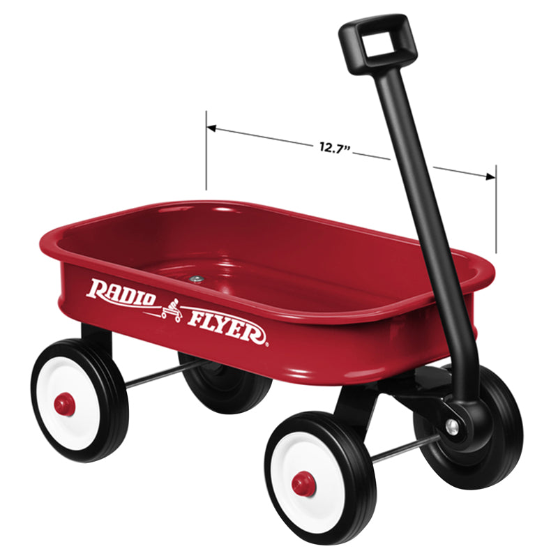 Radio Flyer Toy Wagon Steel Black/Red