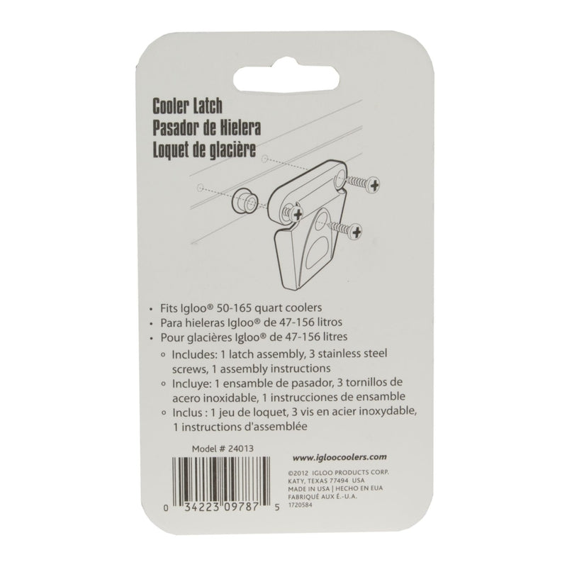 Igloo Cooler Latch White 1 pk