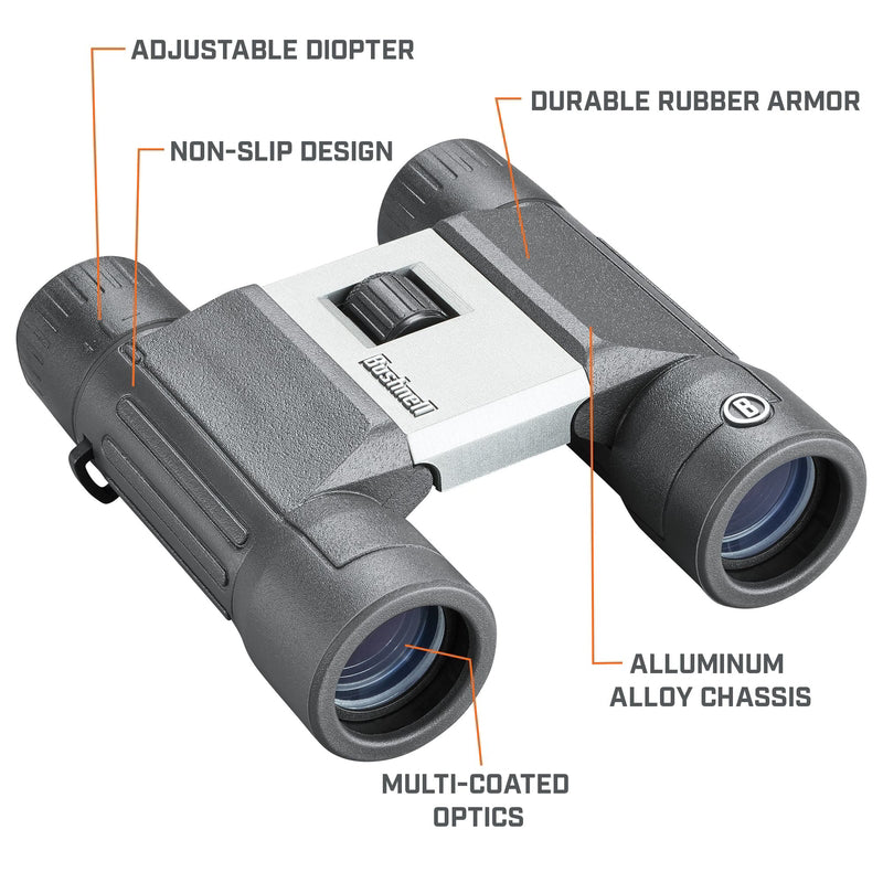 Bushnell PowerView 2 Manual Standard Binoculars 10x25 mm