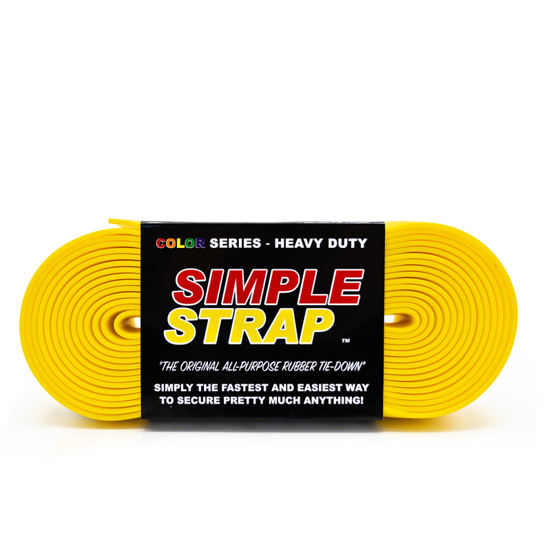 Simple Strap 1.6 in. W X 20 ft. L Yellow Heavy Duty Tie Down 725 lb 1 pk