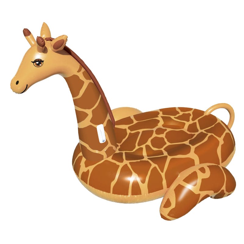 International Leisure Brown PVC Inflatable Giraffe Pool Float