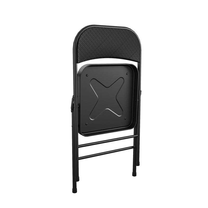 Cosco Black Fabric XL Folding Chair 1