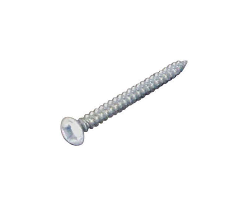 US Hardware RV White Head Rosette Screws 100 pk