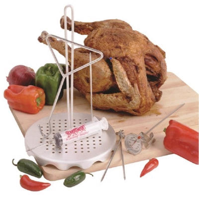 Bayou Classic Stainless Steel Poultry Frying Rack 9.75 in. L X 9.5 in. W 1 pk