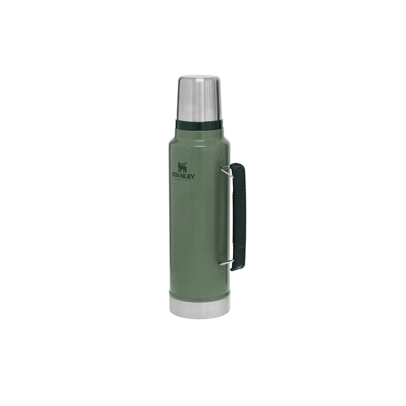 Stanley 1.5 qt Classic Hammertone Green BPA Free Vacuum Insulated Bottle