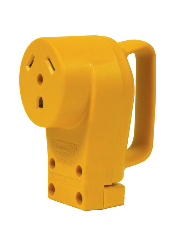 Camco 3 in. 30 amps Female Replacement Receptacle 1 pk