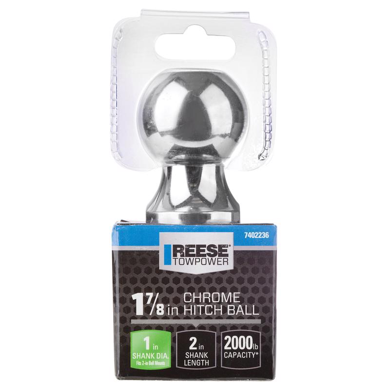 Reese Towpower 2000 lb. cap. 1-7/8 in. Hitch Ball