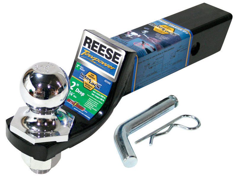 Reese Towpower 6000 lb. cap. Trailer Hitch Starter Ball Mount Kit
