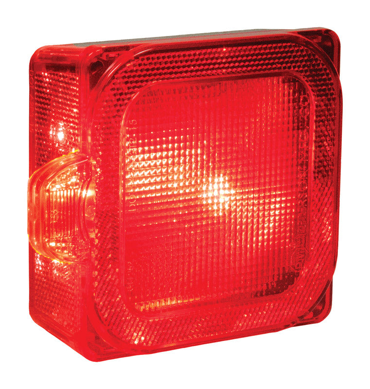 Peterson Red Square License/Stop/Tail LED Light