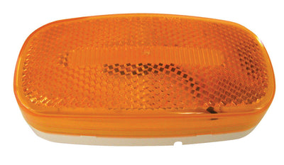 Peterson Piranha Amber Oval Clearance/Side Marker LED Light