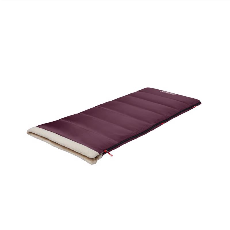 Coleman Autumn Glen Burgundy Sleeping Bag 2 in. H X 33 in. W X 75 in. L 1 pk