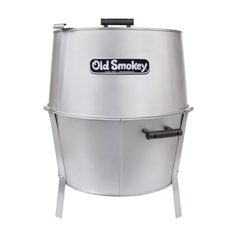 Old Smokey Products 21 in. Charcoal Grill Silver