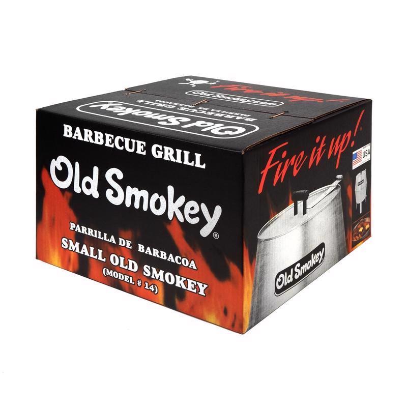 Old Smokey Products 21 in. Charcoal Grill Silver