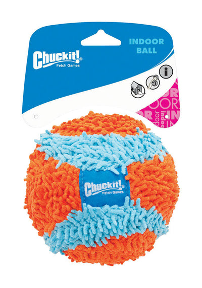Chuckit! Bounceflex Blue/Orange Fabric Dog Toy Medium 1 pk