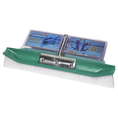 SweepEase StingRay 100 percent Poly Bristle, AquaDynamic Pool Brush 7 in. H X 2 in. W X 18 in. L