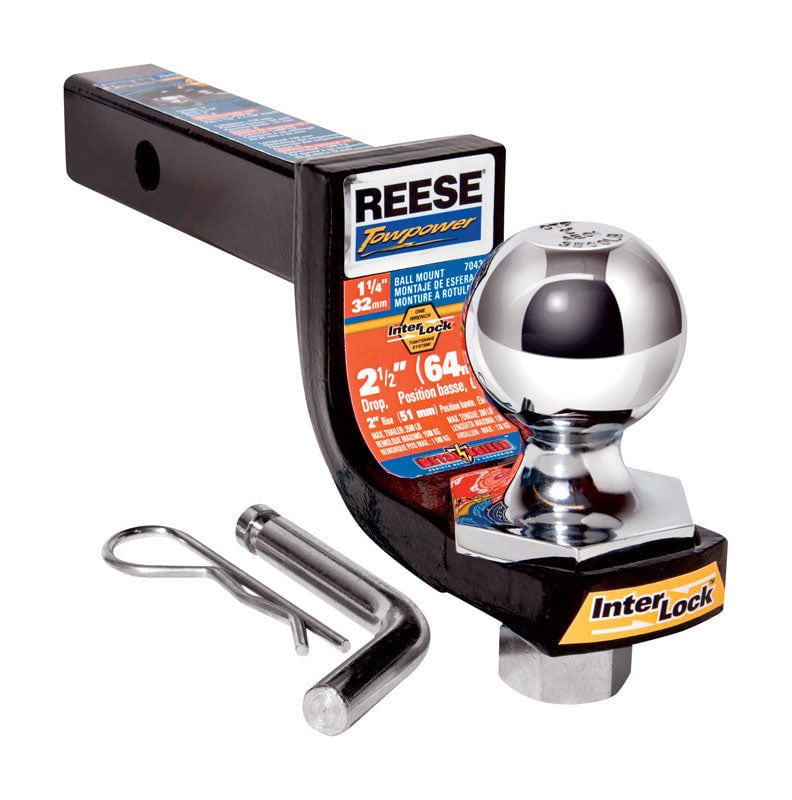 Reese Towpower 350 lb. cap. Trailer Hitch Starter Ball Mount Kit