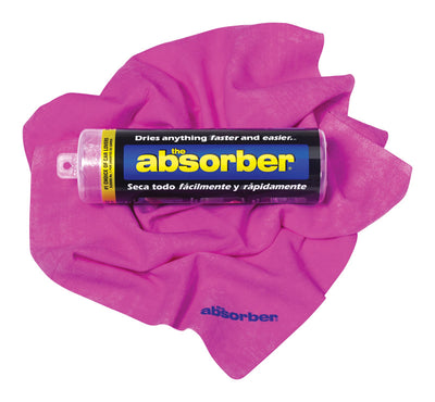 The Absorber 27 in. L X 17 in. W Synthetic Chamois 1 pk