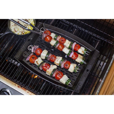 Lodge Cast Iron Grill Topper 15 in. L X 12.66 in. W 1 pk