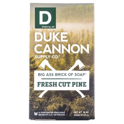 Duke Cannon Fresh Cut Pine Scent Bar Soap 10 oz