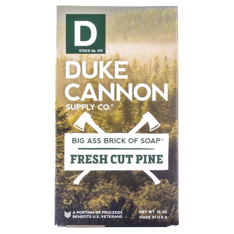 Duke Cannon Fresh Cut Pine Scent Bar Soap 10 oz