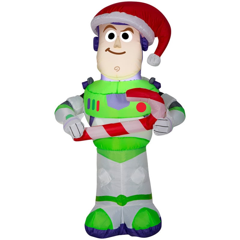 Gemmy White 3.5 ft. Toy Story Buzz Lightyear Inflatable