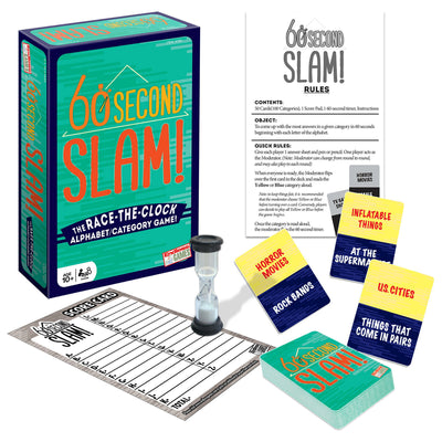 Endless Games 60 Second Slam Game Multicolored 52 pc
