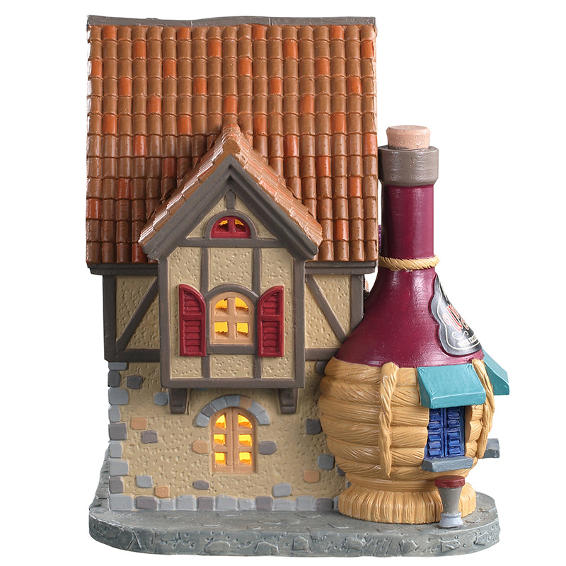 Lemax Multicolored The Tuscan Carafe Table Decor 7.01 in.