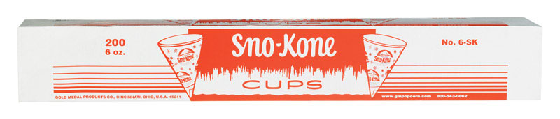 Gold Medal Sno-Kone Sno-Kone Cups