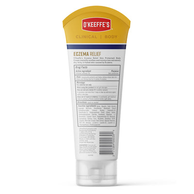 O'Keeffe's White Eczema Relief Body Cream 8 oz 1 pk