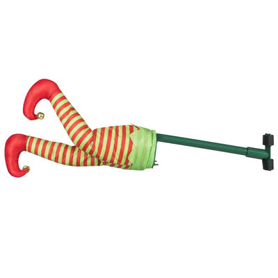 Mr. Christmas Red Elf Kickers Indoor Christmas Decor 6.4 in.