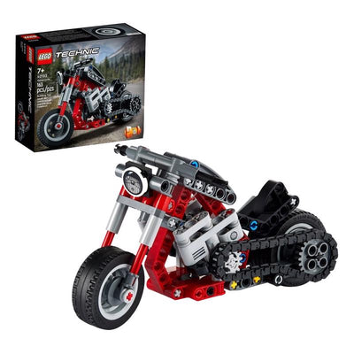 LEGO Technic Motorcycle Plastic Multicolored 163 pc