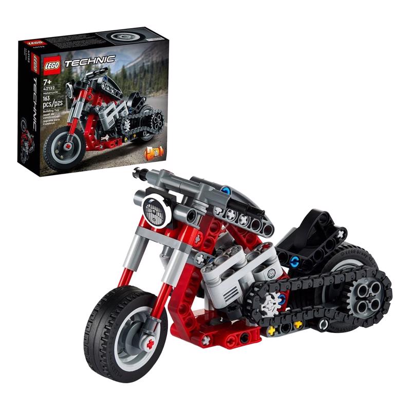 LEGO Technic Motorcycle Plastic Multicolored 163 pc